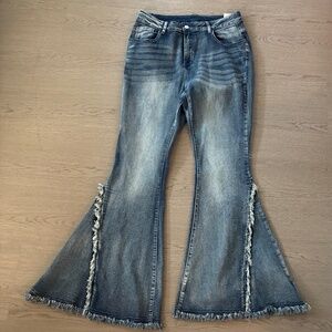 Denim Flared Jeans